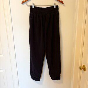 Athleta Girls Jogging Pants Black Size L Lined